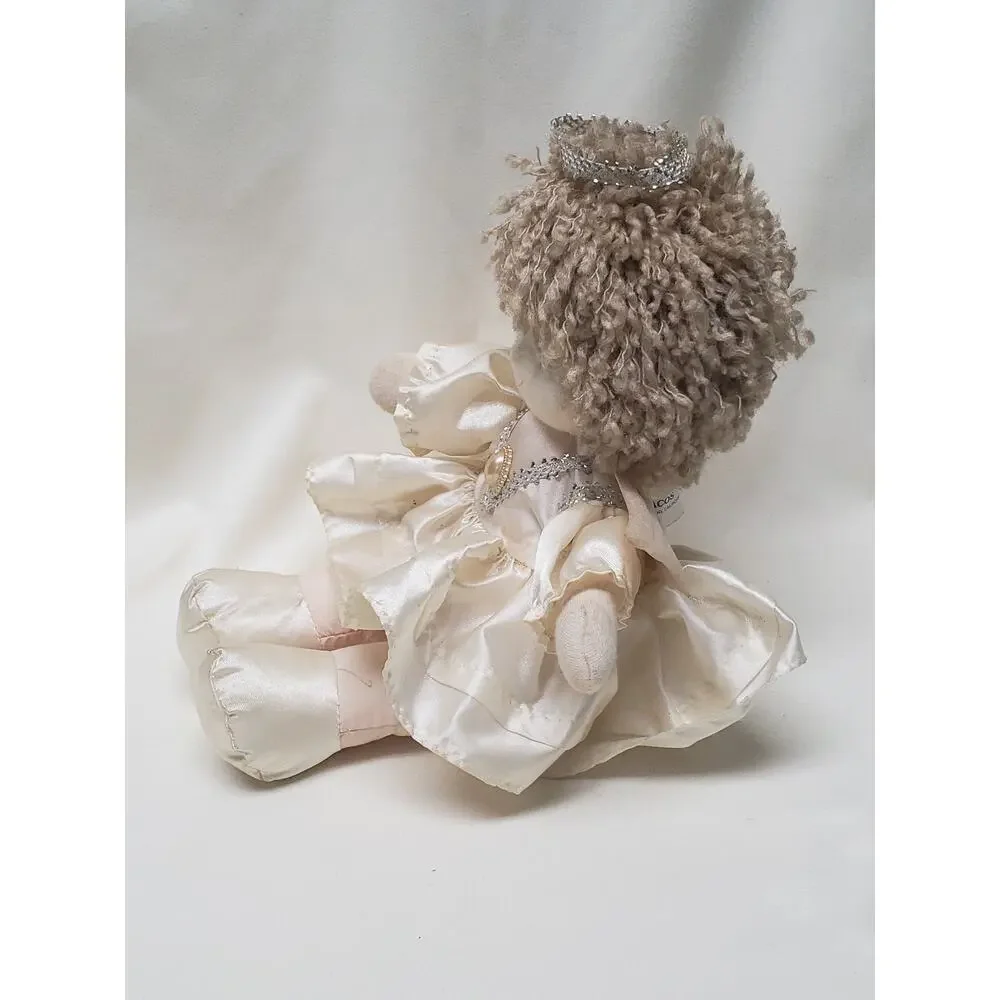Vintage Cacos Wind Up Musical When You Wish Upon A Star Angel Doll